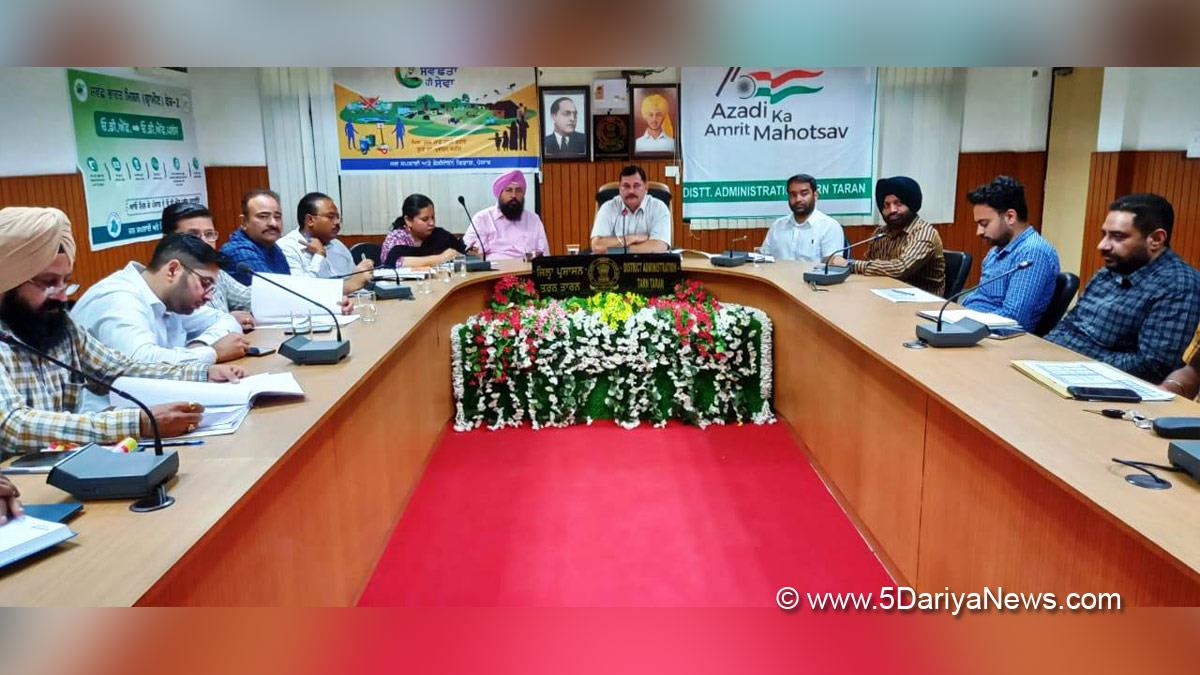 DC Tarntaran, Monish Kumar, Tarntaran, Deputy Commissioner Tarntaran