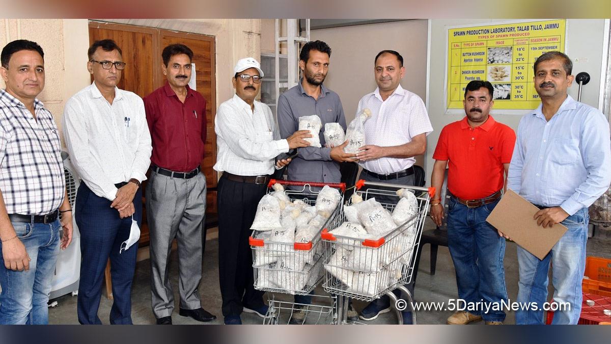 Jammu, K. K. Sharma, Director Agriculture Production & Farmers Welfare, Jammu And Kashmir, Jammu & Kashmir