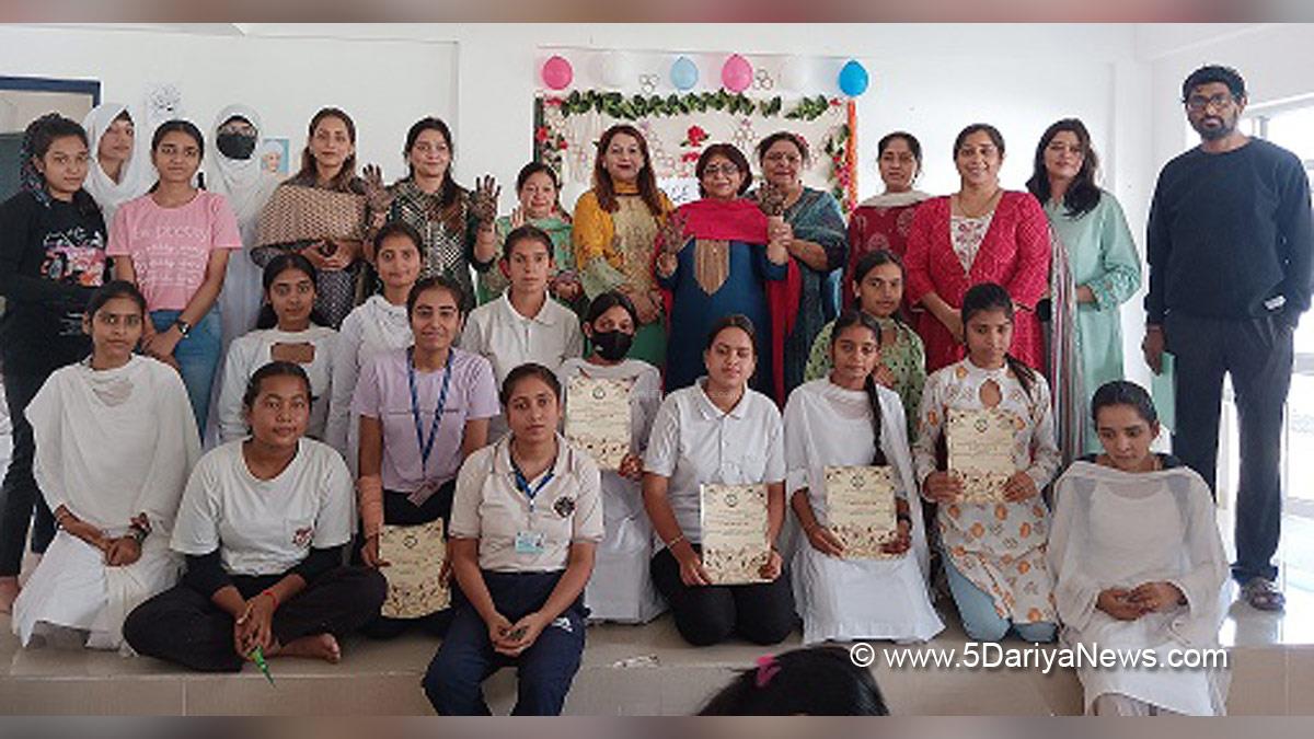 Udhampur, Student Welfare Committee, Government College for Women Udhampur, GCW Udhampur, Karwachauth Celebration, Jammu And Kashmir, Jammu & Kashmir
