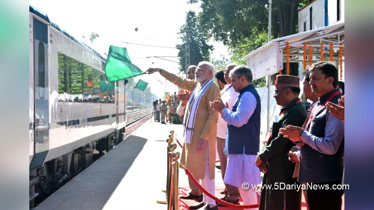 Narendra Modi, Modi, BJP, Bharatiya Janata Party, Prime Minister of India, Prime Minister, Narendra Damodardas Modi, Himachal Pradesh, Vande Bharat Express, Bulk Drug Park, Indian Institute of Information Technology, IIIT, Pradhan Mantri Gram Sadak Yojana, PMGSY, Una