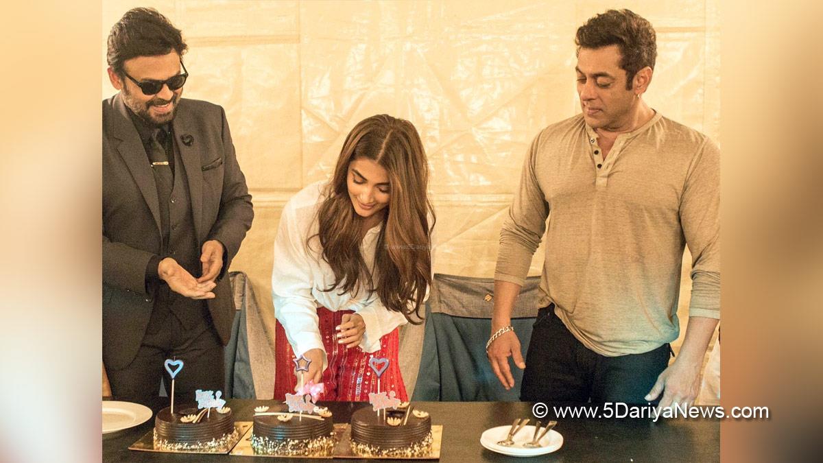 Salman Khan, Bollywood, Entertainment, Mumbai, Actor, Cinema, Hindi Films, Movie, Mumbai News, Venkatesh, Jagapathi Babu, Kisi Ka Bhai Kisi Ki Jaan, Pooja Hegde, Pooja Hegde Birthday
