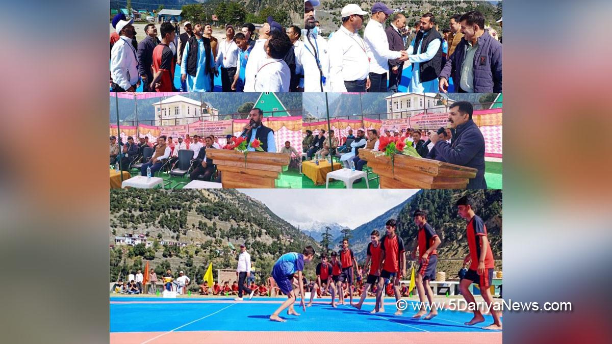 Kishtwar, Inter District Provincial Level Kabaddi Tournament, Gulab Garh Paddar, Jammu And Kashmir, Jammu & Kashmir, Dr. Devansh Yadav