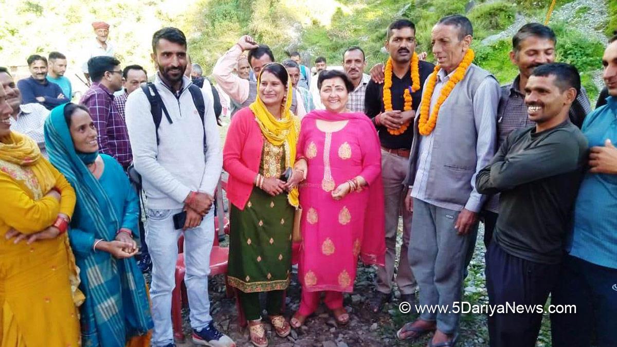 Sarveen Chaudhary, Himachal Pradesh, Himachal, Bharatiya Janata Party, BJP, BJP Himachal, Dharamshala