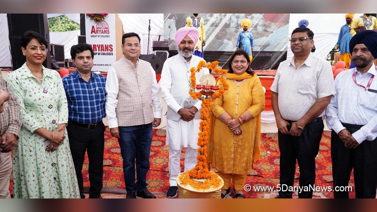 Harpal Singh Cheema, AAP, Aam Aadmi Party, Aam Aadmi Party Punjab, AAP Punjab, Government of Punjab, Punjab Government, Aryans Group of Colleges , Aryan College, Rajpura, Aryans Group of Colleges Rajpura, Dr. Parveen Kataria, Dr. Anshu Kataria, Neena Mittal