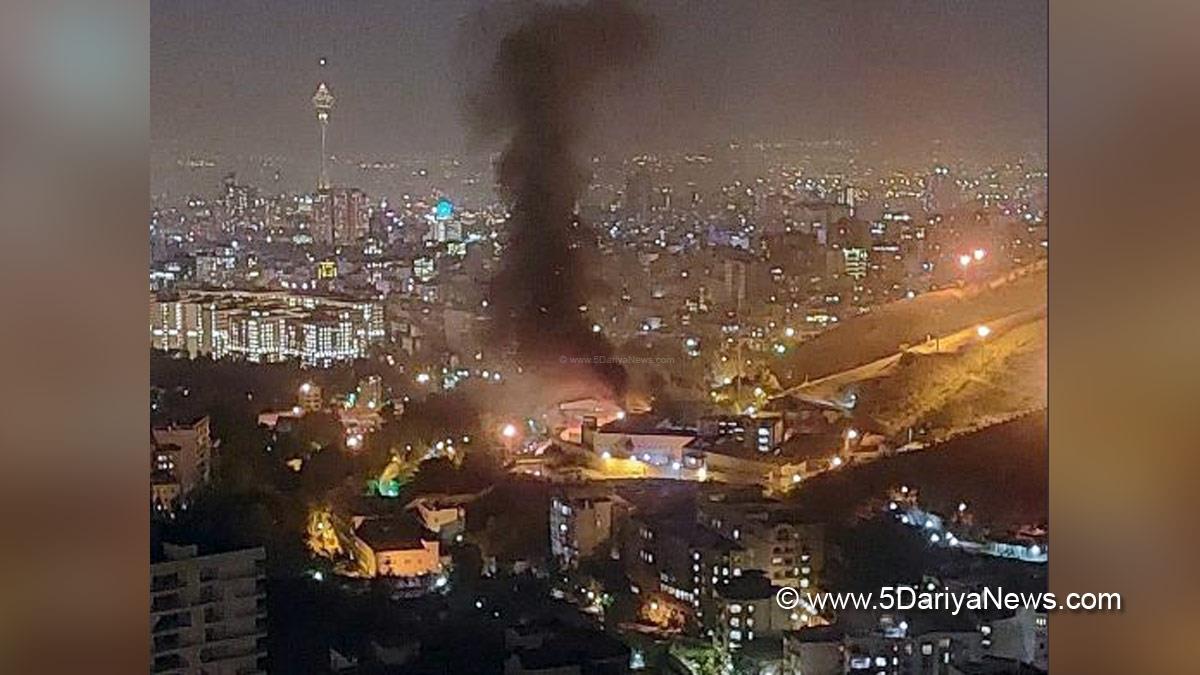 Crime News World, Crime News, Iran, Tehran, Fire, Evin Prison 