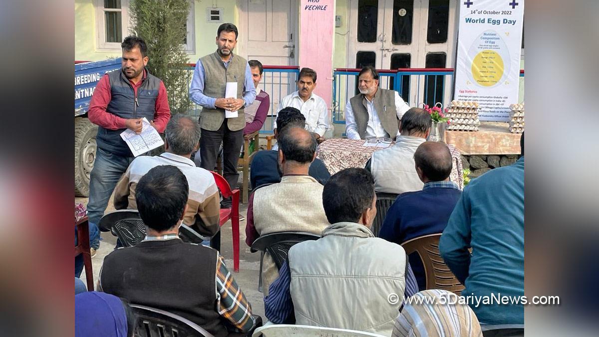 Anantnag, Animal Husbandry Department, AHD, World Egg Day, Jammu And Kashmir, Jammu & Kashmir