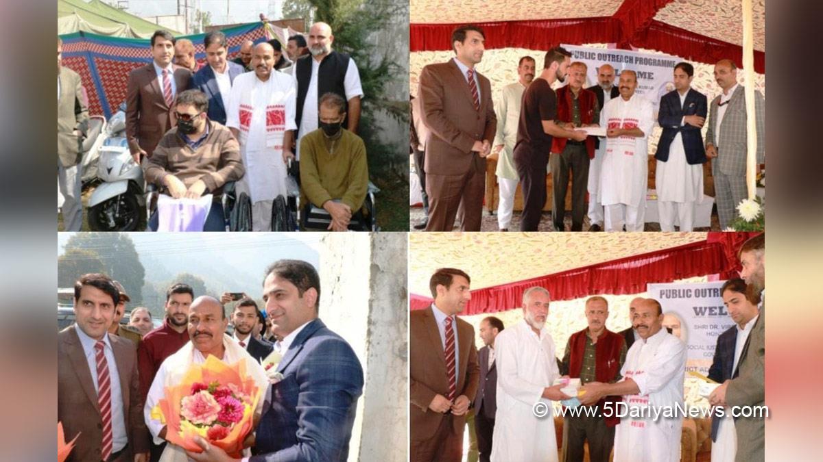 Shantanu Thakur, BJP, Bharatiya Janata Party, Samba, Deputy Commissioner Samba, Anuradha Gupta,  Kashmir, Jammu And Kashmir, Jammu & Kashmir, District Administration Samba