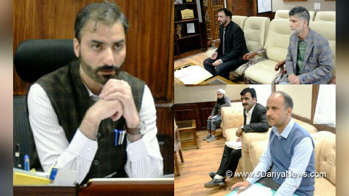 Anantnag, DDC Anantnag, Deputy Commissioner, Dr Basharat Qayoom, Kashmir, Jammu And Kashmir, Jammu & Kashmir, District Administration Anantnag, DLIMC