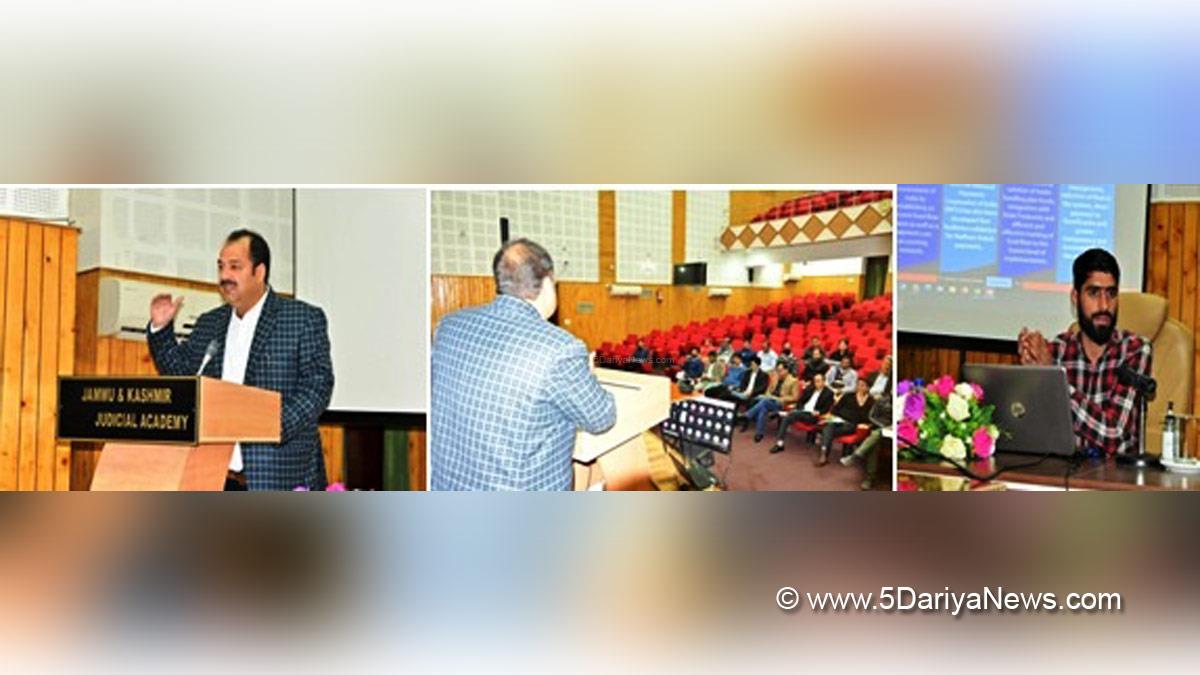 Judiciary, Jammu And Kashmir, Jammu & Kashmir, Judicial Academy, Public Financial Management System, PFMS