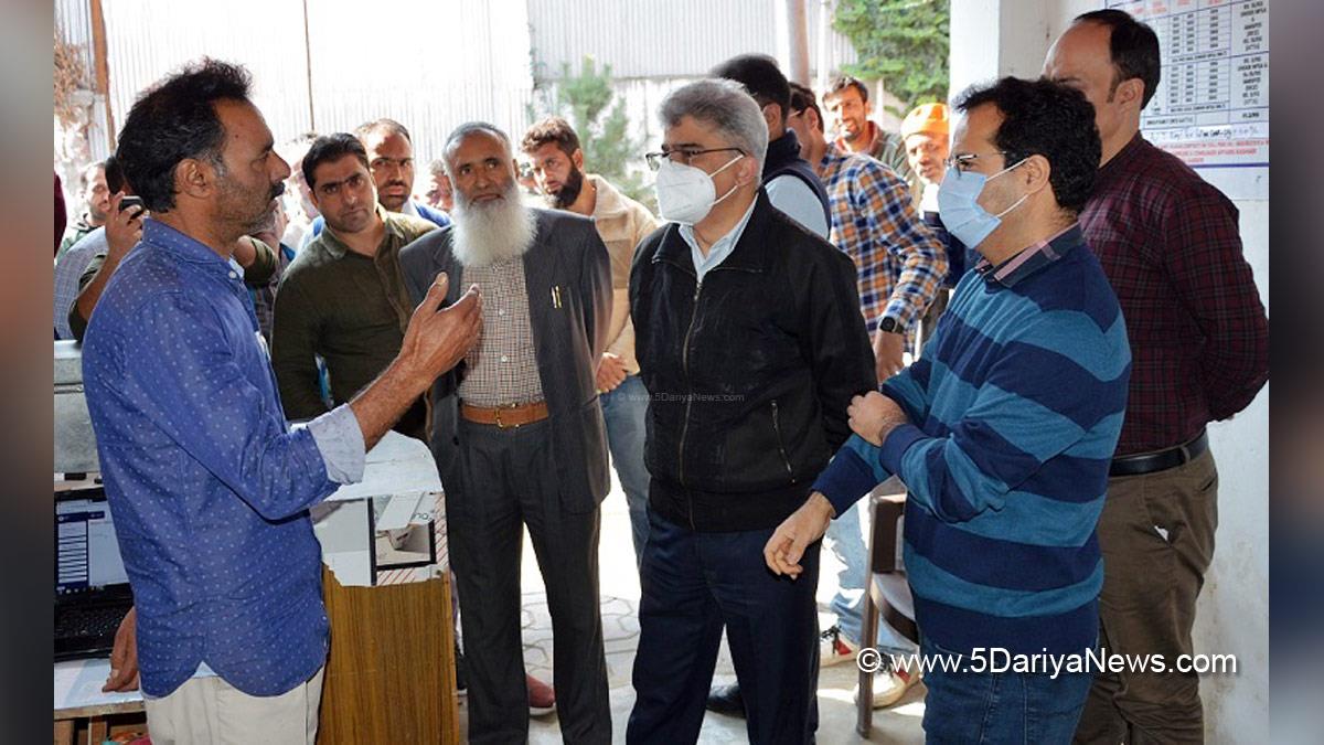 Srinagar, Atal Dulloo, Agriculture Production Department, Jammu, Kashmir, Jammu And Kashmir, Jammu & Kashmir, Zubair Ahmad, Commissioner Secretary Food Civil Supplies & Consumer Affairs