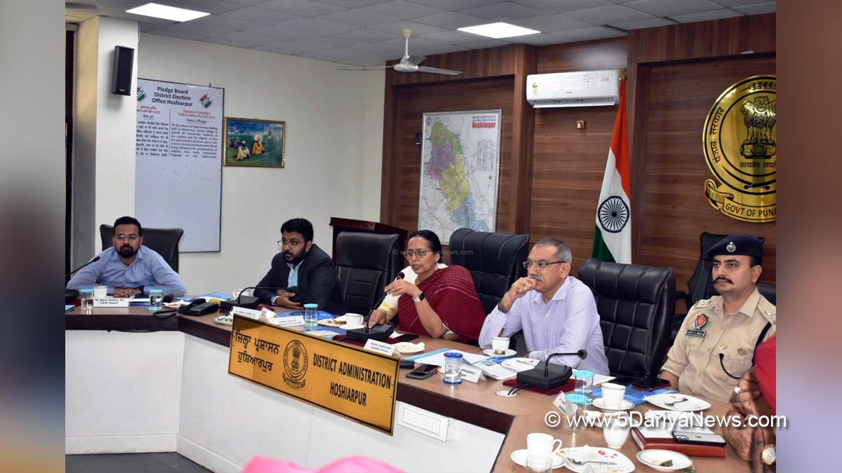 DC Hoshiarpur, Deputy Commissioner Hoshiarpur, Sandeep Hans, Hoshiarpur