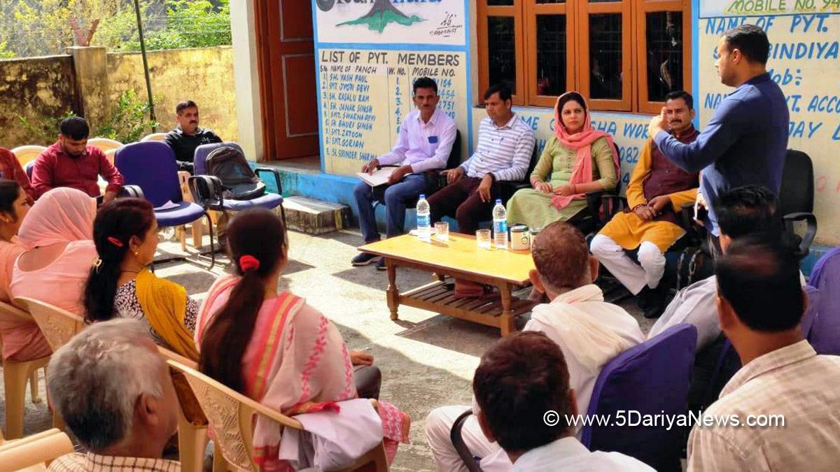 Udhampur, Juhi Manhas Pathania, Vice Chairperson DDC Udhampur, Jammu, Kashmir, Jammu And Kashmir, Jammu & Kashmir 