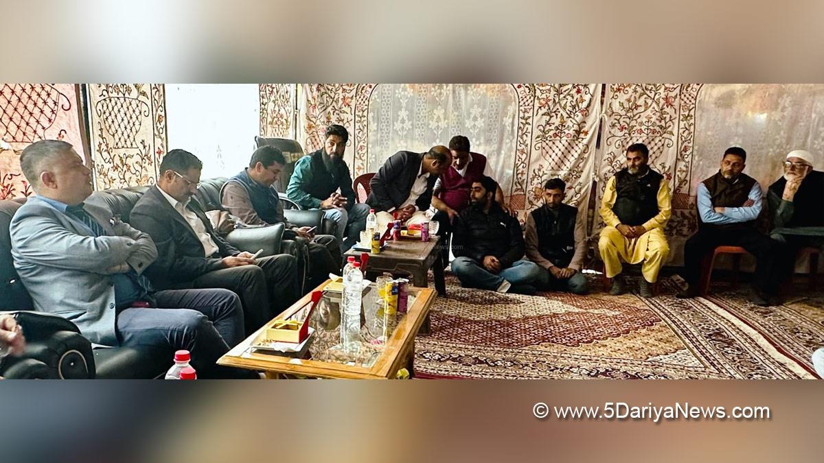 Ganderbal, Amit Sharma, Secretary Mining Department, Back to Village, Jan Abhiyan, Jammu And Kashmir, Jammu & Kashmir