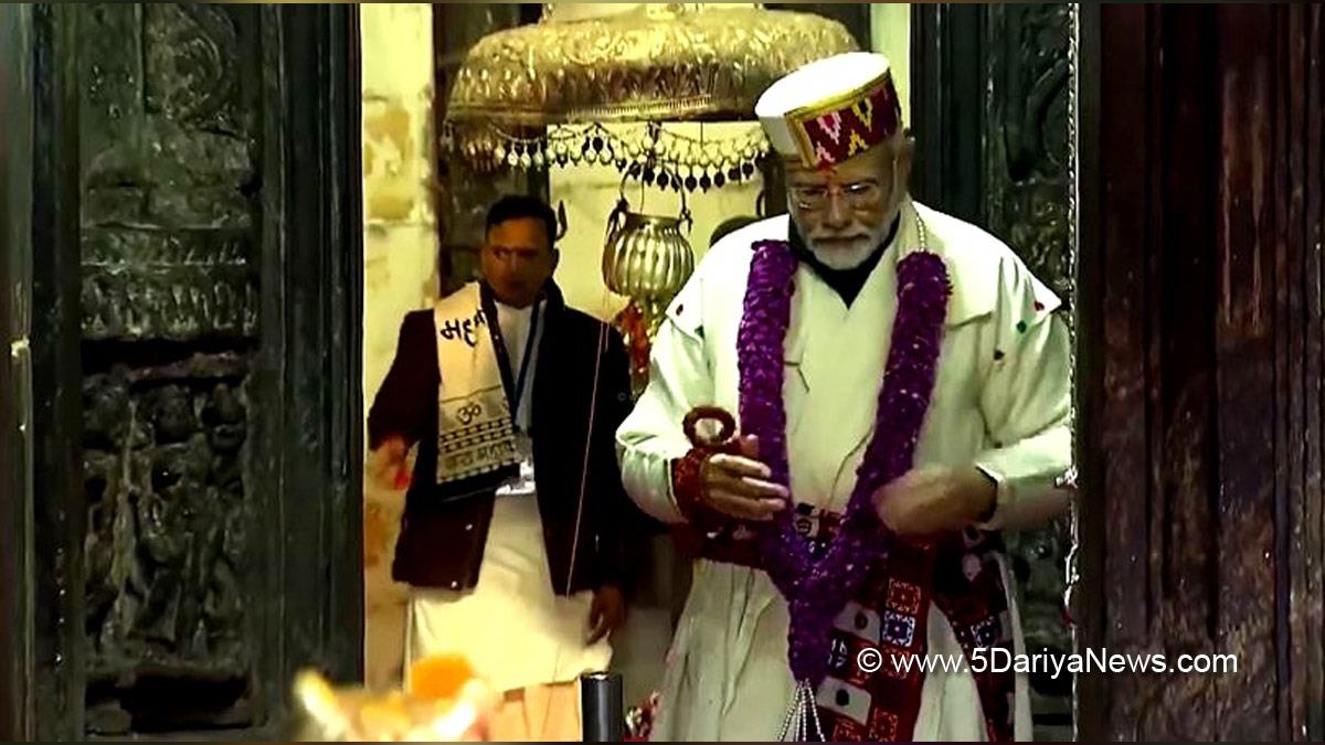 Narendra Modi, Modi, BJP, Bharatiya Janata Party, Prime Minister of India, Prime Minister, Narendra Damodardas Modi, Kedarnath, Kedarnath Temple, Rudraprayag, Uttarakhand
