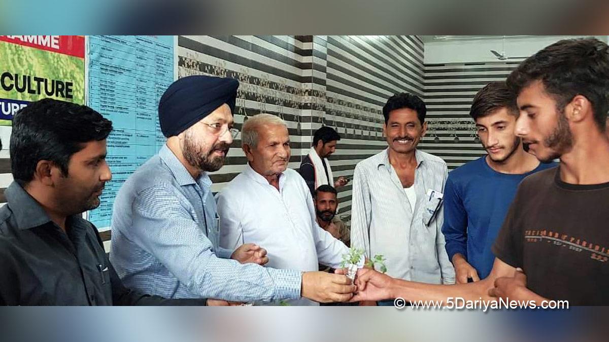 Jammu, S. Jatinder Singh, Director General Floriculture Parks & Gardens, Jammu And Kashmir, Jammu & Kashmir, Jan Abhiyan
