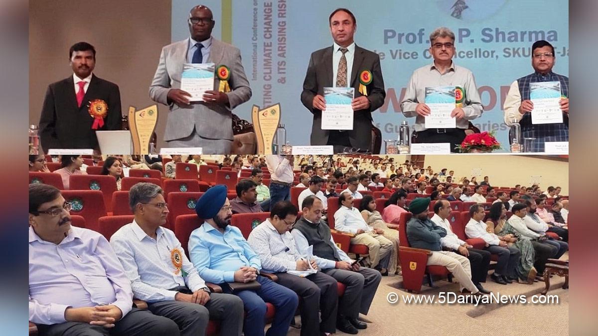 Atal Dulloo, Agriculture Production Department, Jammu, Kashmir, Jammu And Kashmir, Jammu & Kashmir, SKUAST Jammu, Existing Climate Change Scenario and its Arising Risks