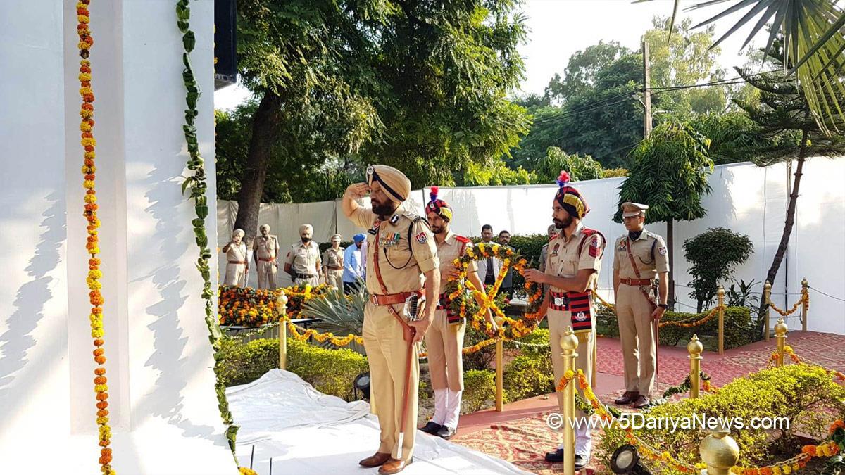 Police Commemoration Day Parade, Patiala Police, Police, Mukhwinder Singh Chhina