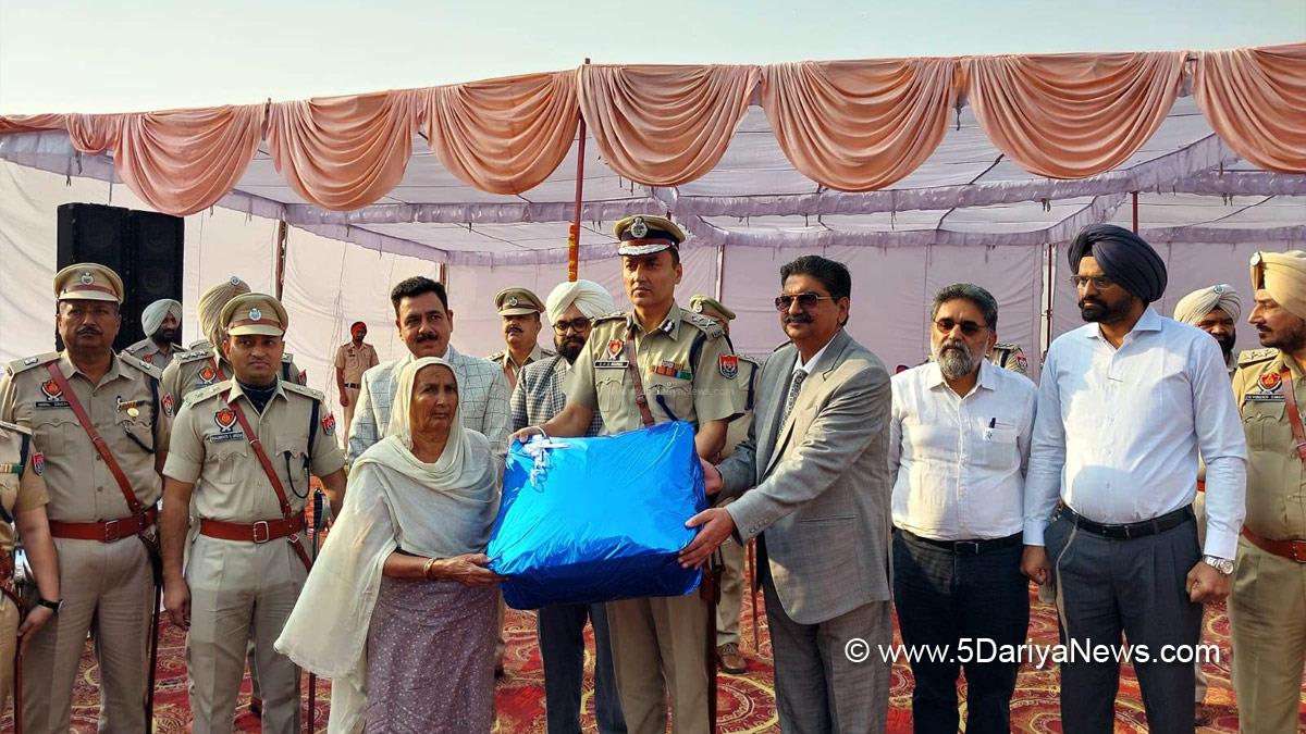 DC SBS Nagar, Navjot Pal Singh Randhawa, Shaheed Bhagat Singh Nagar, Nawanshahr, S.B.S. Nagar, Deputy Commissioner S.B.S. Nagar, Police Commemoration Day Parade, Punjab Police, Police 