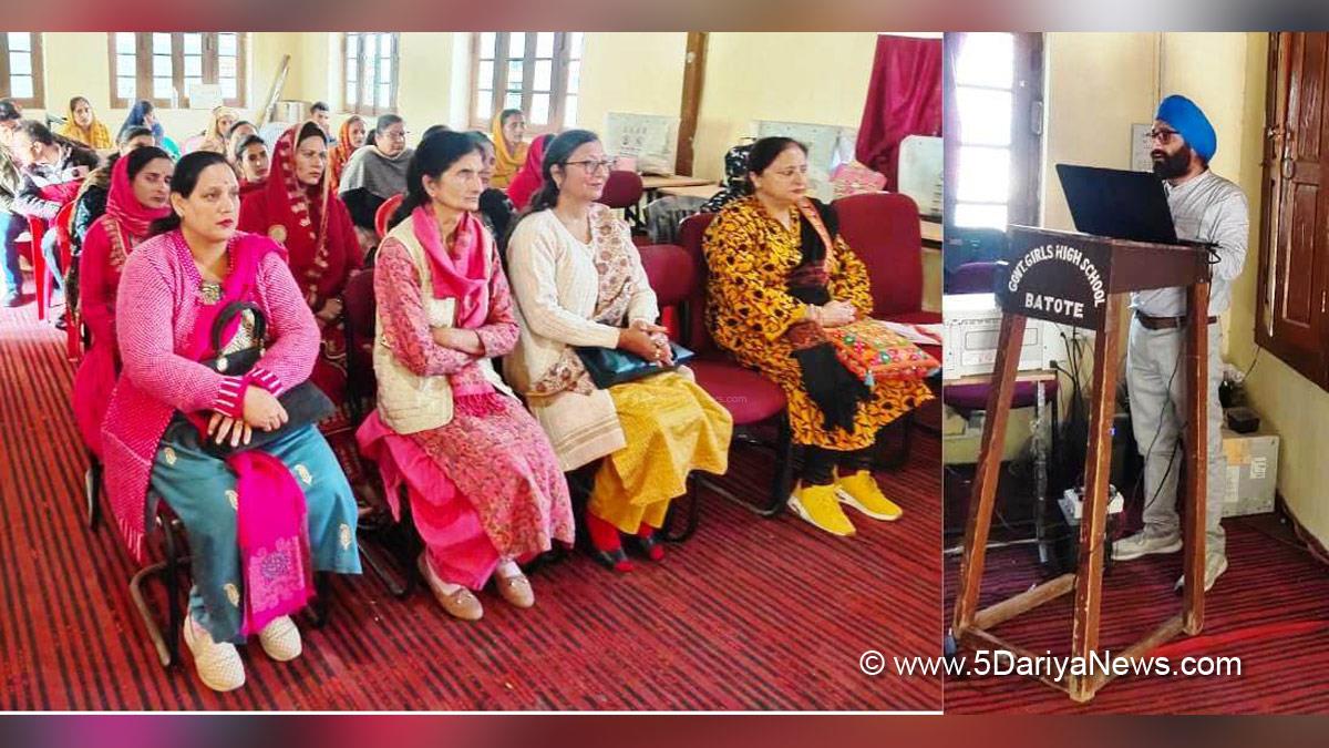 Ramban, Ravinder Singh, Deputy Director School Education Department, Jan Abhiyan, Jammu And Kashmir, Jammu & Kashmir