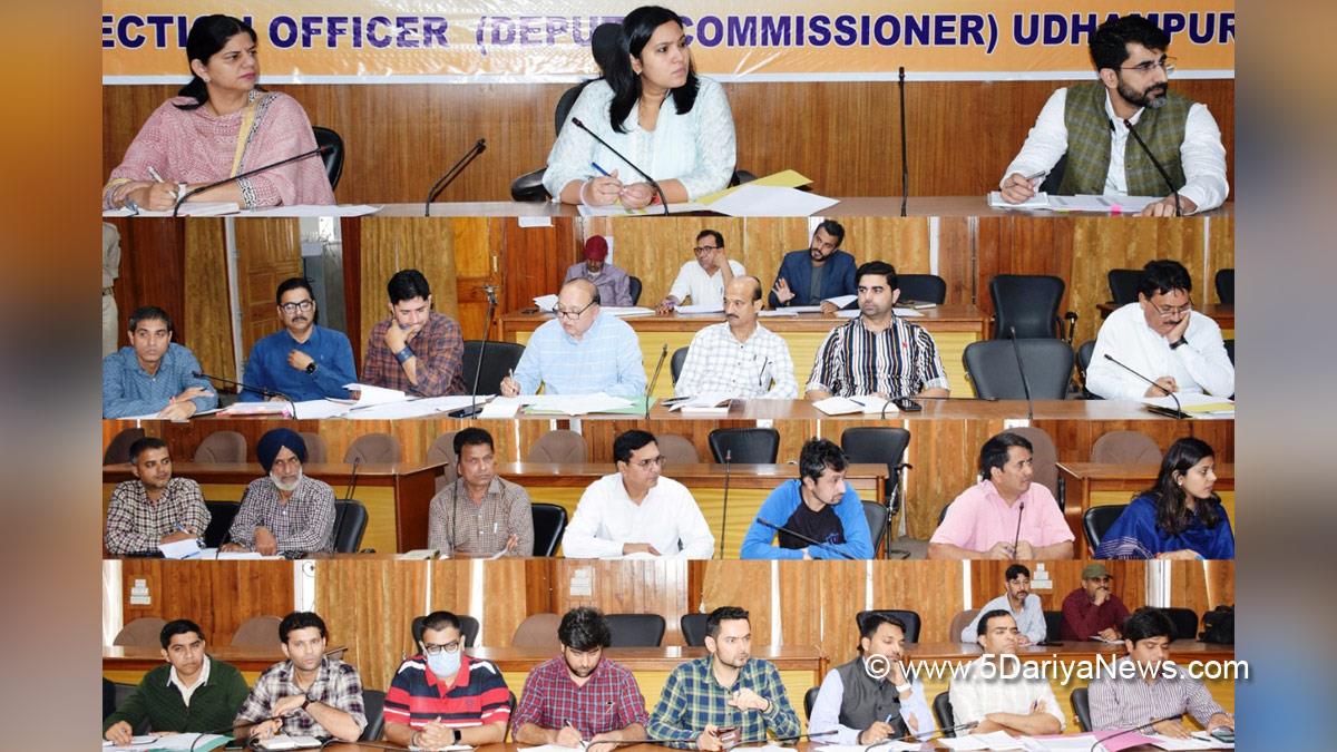 Udhampur, DDC Udhampur, District Development Commissioner Udhampur, Krittika Jyotsna, Kashmir, Jammu And Kashmir, Jammu & Kashmir, District Administration Udhampur, District Capex Budget