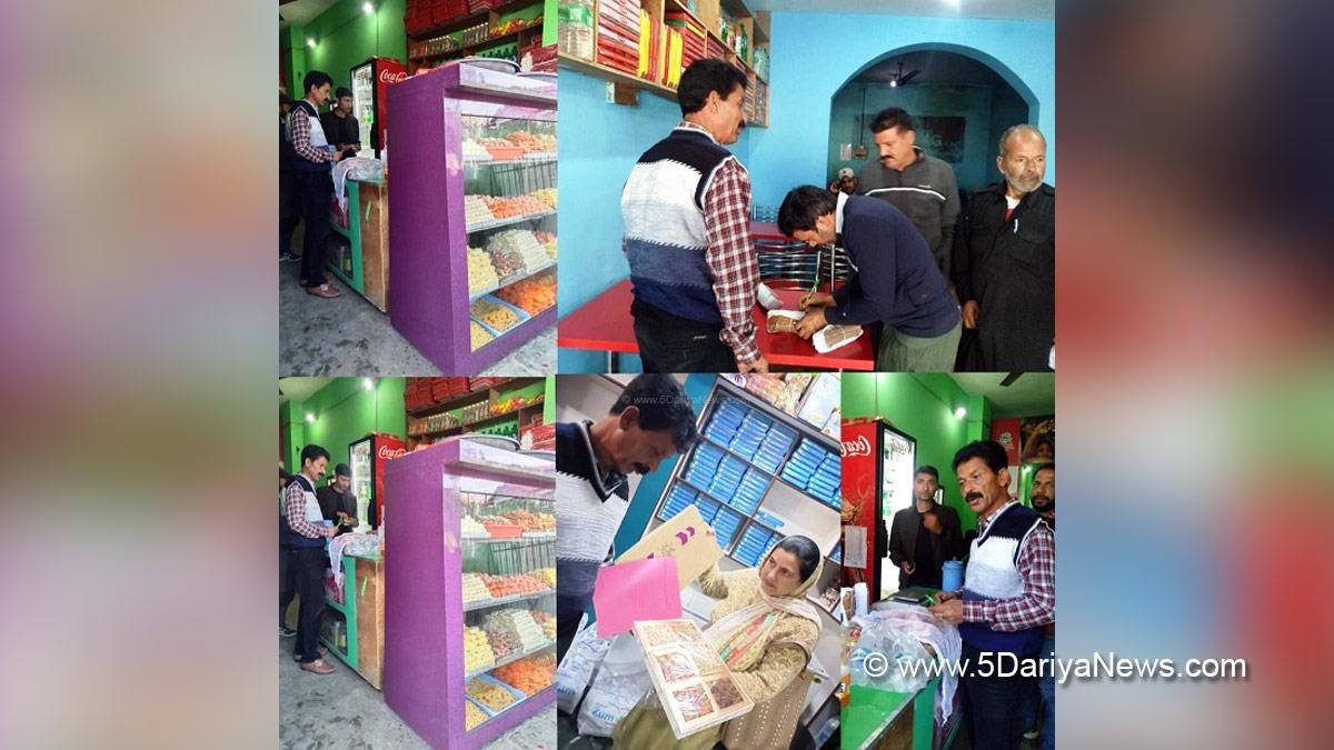 Kishtwar, Diwali Festival, Food Safety Department, DFCO, Jammu And Kashmir, Jammu & Kashmir