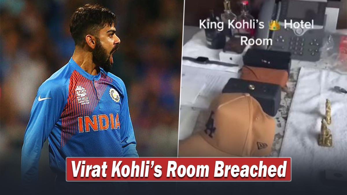 Sports News, Virat Kohli, Virat Kohli News, Virat Kohli News Today, Virat Kohli Room, Virat Kohli Room Video, Virat Kohli instagram, Virat Kohli Instagram Post, Virat Kohli Angry Post, Virat Kohli Room Breach, Virat Kohli Hotel Room, T20 World Cup, Virat Kohli Hotel Room Video, Hotel Room Video Virat Kohli, Virat Room Video, Virat Hotel Room Video