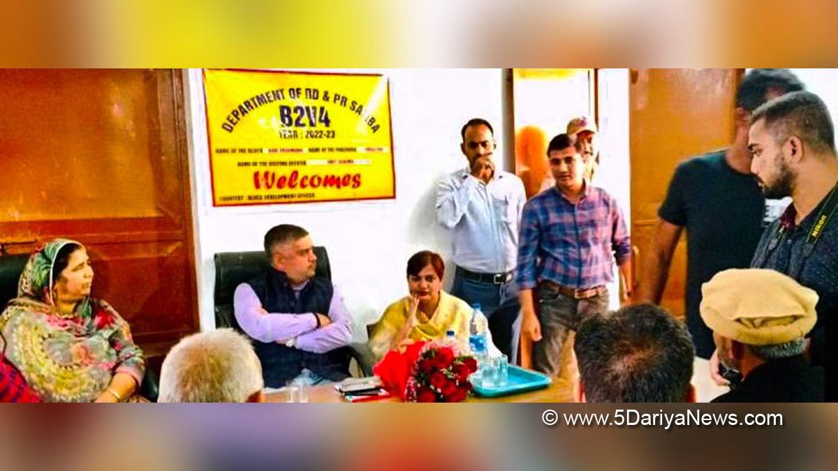 Samba, Back to Village, Back to Village 4, B2V4 programme, B2V4, B2V Phase-IV, Back to Village Phase 4th, Back to Village Phase 4th programme, Jammu, Kashmir, Jammu And Kashmir, Jammu & Kashmir, Amit Sharma, Secretary Mining Department