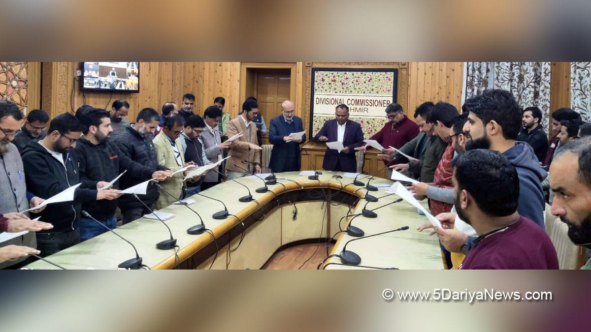 Srinagar, Rashtriya Ekta Diwas, Divisional Commissioner, Pandurang K Pole, Jammu And Kashmir, Jammu & Kashmir