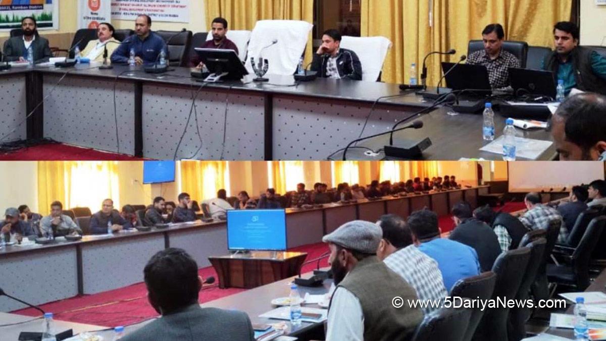 Ramban, 11th Agricultural Census, Mohammad Farooq Shah, Financial Commissioner, Jammu And Kashmir, Jammu & Kashmir