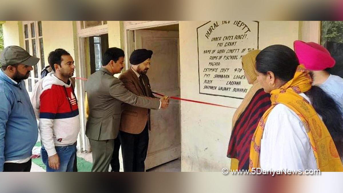 Poonch, Jatinder Singh, Director General Floriculture Parks and Gardens, Jammu And Kashmir, Jammu & Kashmir, Back to Village, Back to Village 4, B2V4 programme, B2V4, B2V Phase-IV, Back to Village Phase 4th, Back to Village Phase 4th programme