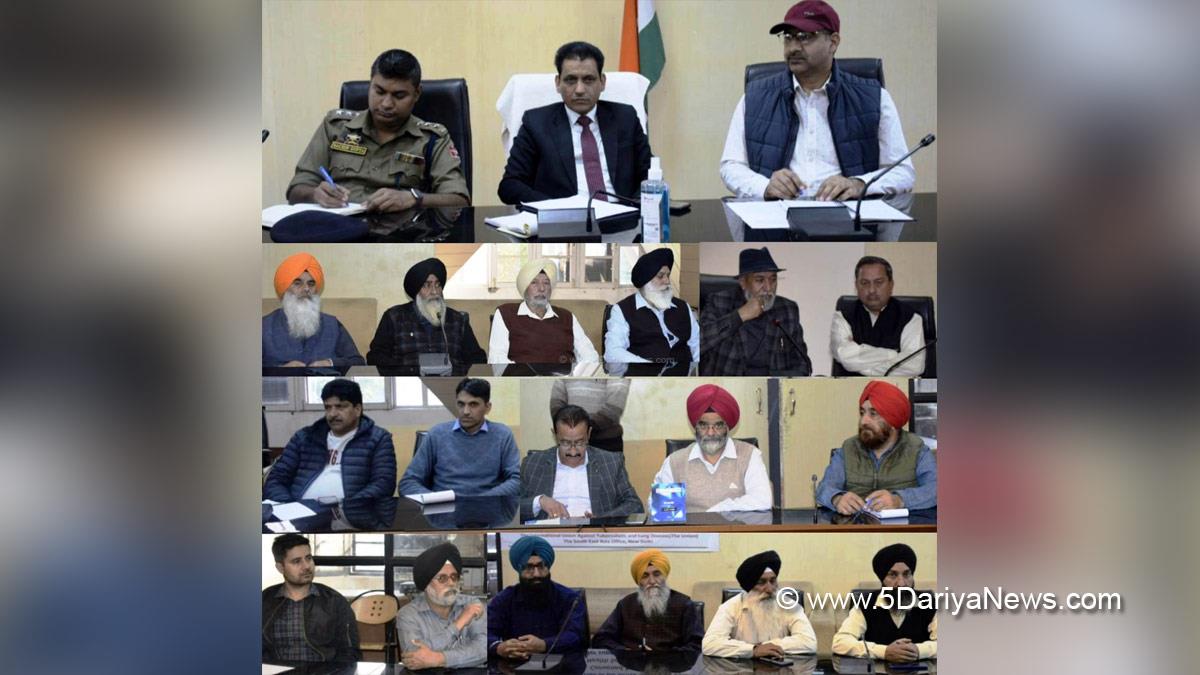 Poonch, Dr Basharat Hussain, Additional Deputy Commissioner Poonch, Jammu And Kashmir, Jammu & Kashmir, Gurupurab