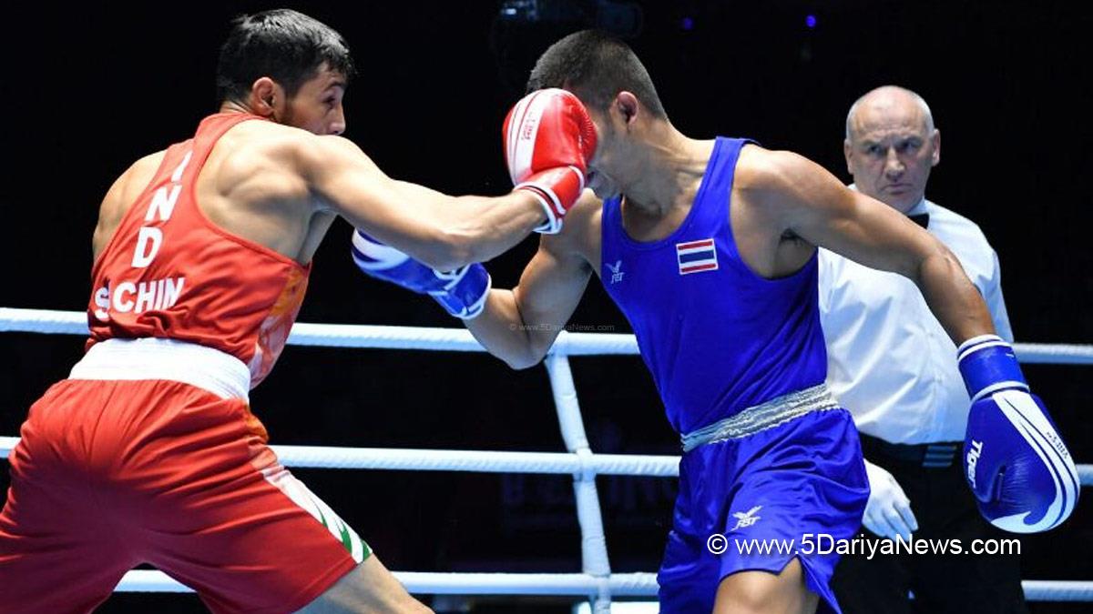 Sports News, Boxing, Boxer, Boxers, Boxing Player, Asian Elite Boxing Championships, Shiva Thapa, Amit Kumar, Sachin