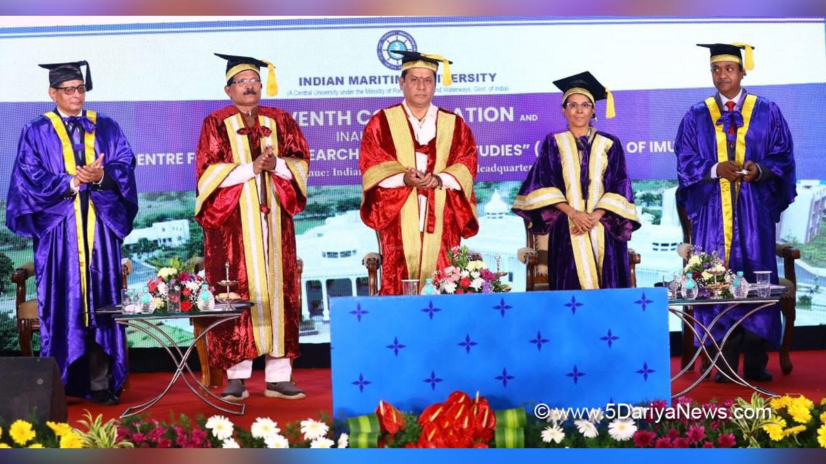 Sarbananda Sonowal, BJP, Bharatiya Janata Party, Union Minister of Ports Shipping and Waterways, Indian Maritime University, Chennai,Tamil Nadu
