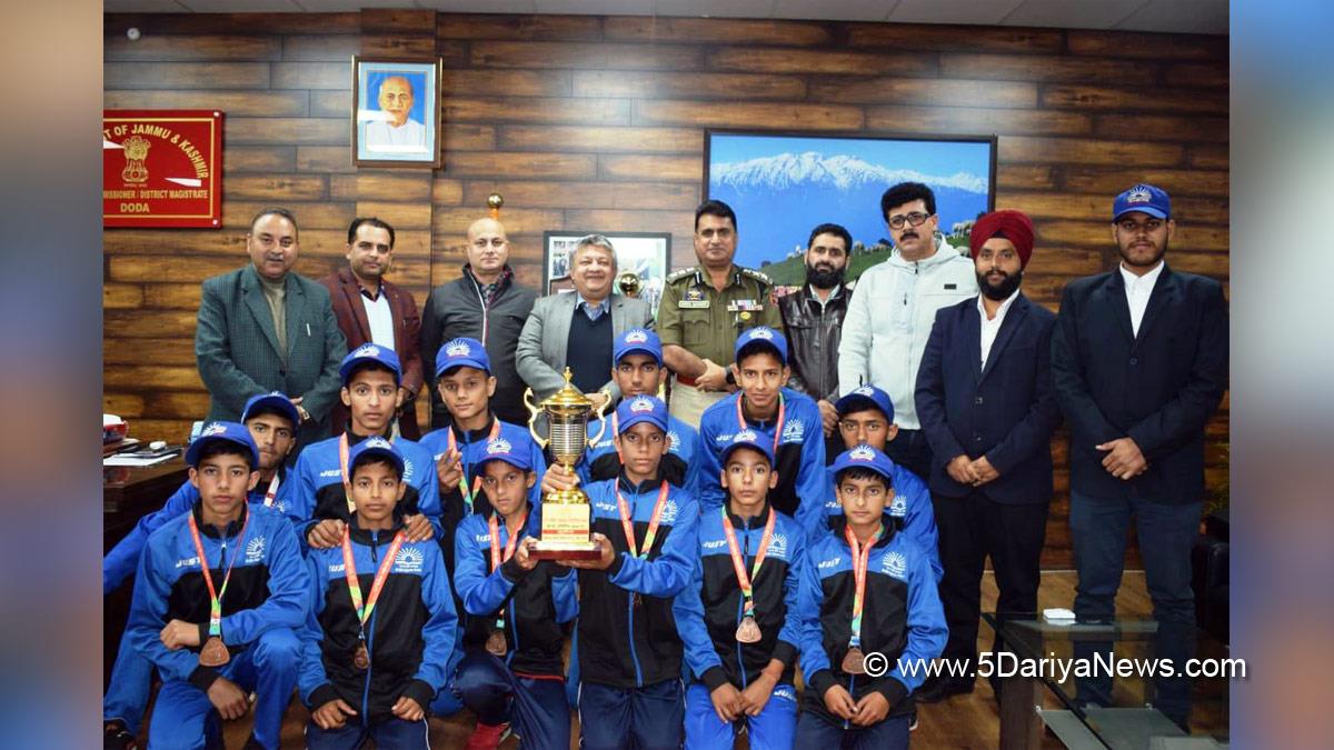 Doda, Deputy Commissioner Doda, Vishesh Paul Mahajan, Jammu, Kashmir, Jammu And Kashmir, Jammu & Kashmir, District Administration Doda, Abdul Qayoom, SSP Doda, 51st KVS National Championship