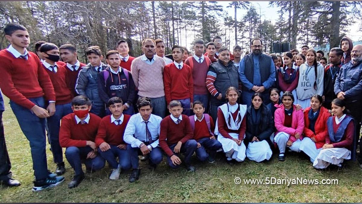 Rajeev Chandrasekhar, BJP, Bhartiya Janta Party, Union Minister of State for Skill Development and Entrepreneurship and Electronics & IT, Patnitop, Udhampur