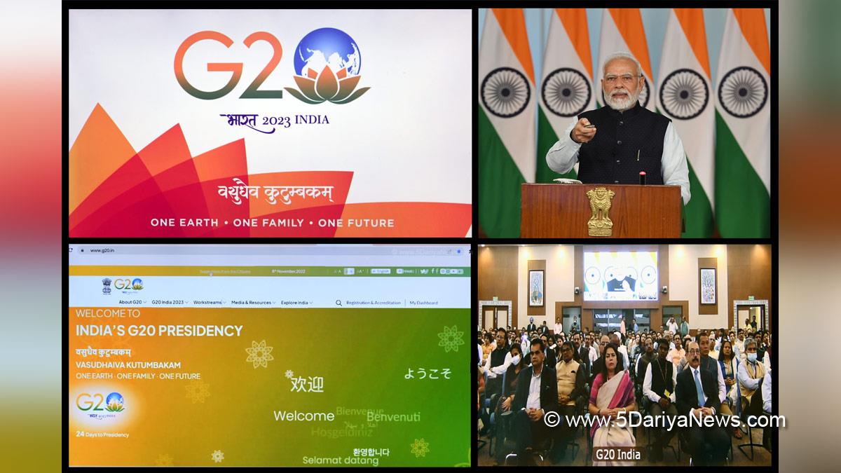 Narendra Modi, Modi, BJP, Bharatiya Janata Party, Prime Minister of India, Prime Minister, Narendra Damodardas Modi, G20 Logo