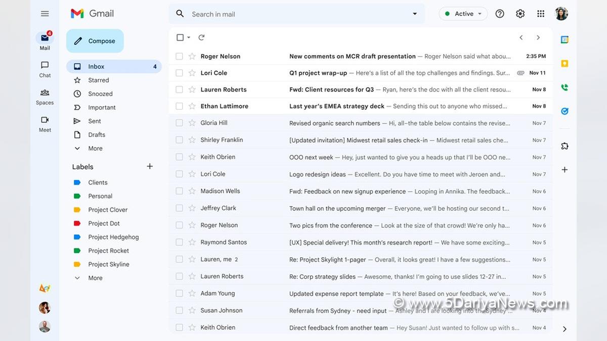 Google, San Francisco, World News, Sundar Pichai, Gmail, Gmail Original View