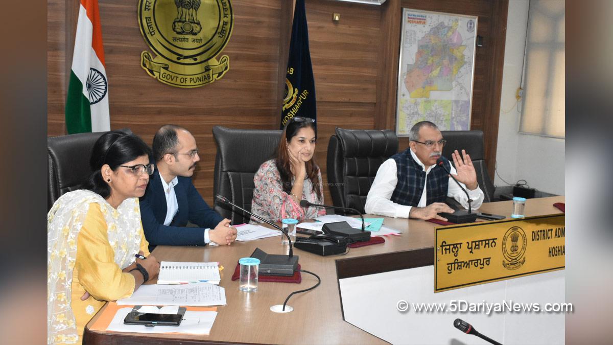 DC Hoshiarpur, Deputy Commissioner Hoshiarpur, Sandeep Hans, Hoshiarpur