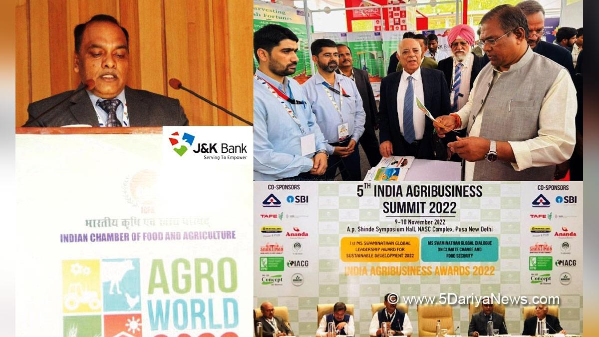 Srinagar, Baldev Prakash, J&K Bank MD & CEO, Agro Trade & Technology Fair, Agro World 2022, Jammu And Kashmir, Jammu & Kashmir