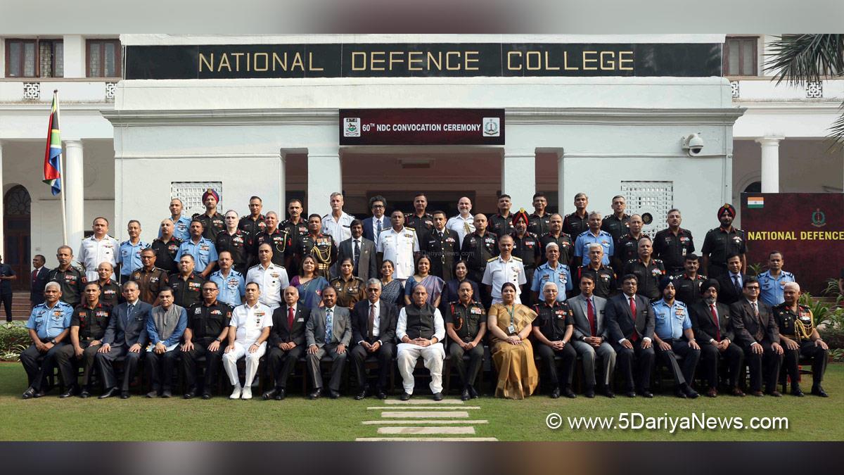 Rajnath Singh, Union Defence Minister, Defence Minister of India, BJP, Bharatiya Janata Party, Giridhar Aramane, National Defence College