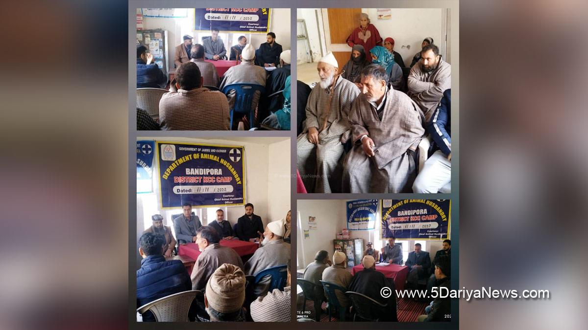 Department of Animal Husbandry, Dr Gh Ahmad Lone, Lead District Bank Bandipora, Jammu And Kashmir, Jammu & Kashmir