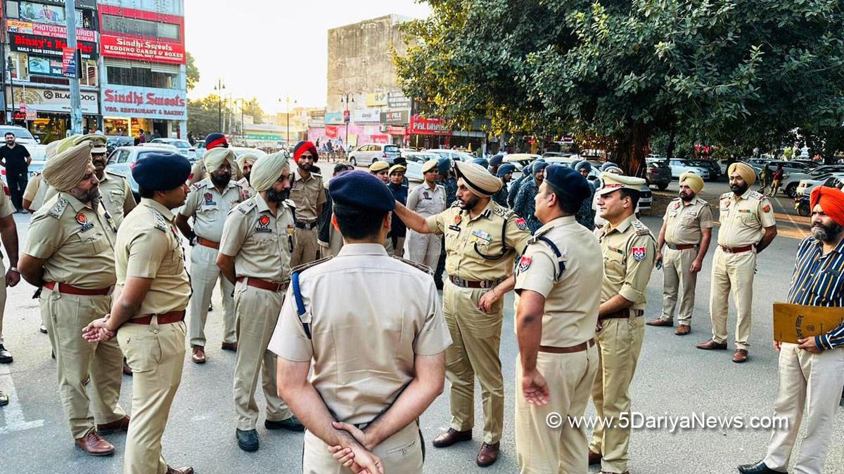 Crime News Punjab, Punjab Police, Police, Crime News, Gurpreet Singh Bhullar, Cordon and Search Operation, CASO