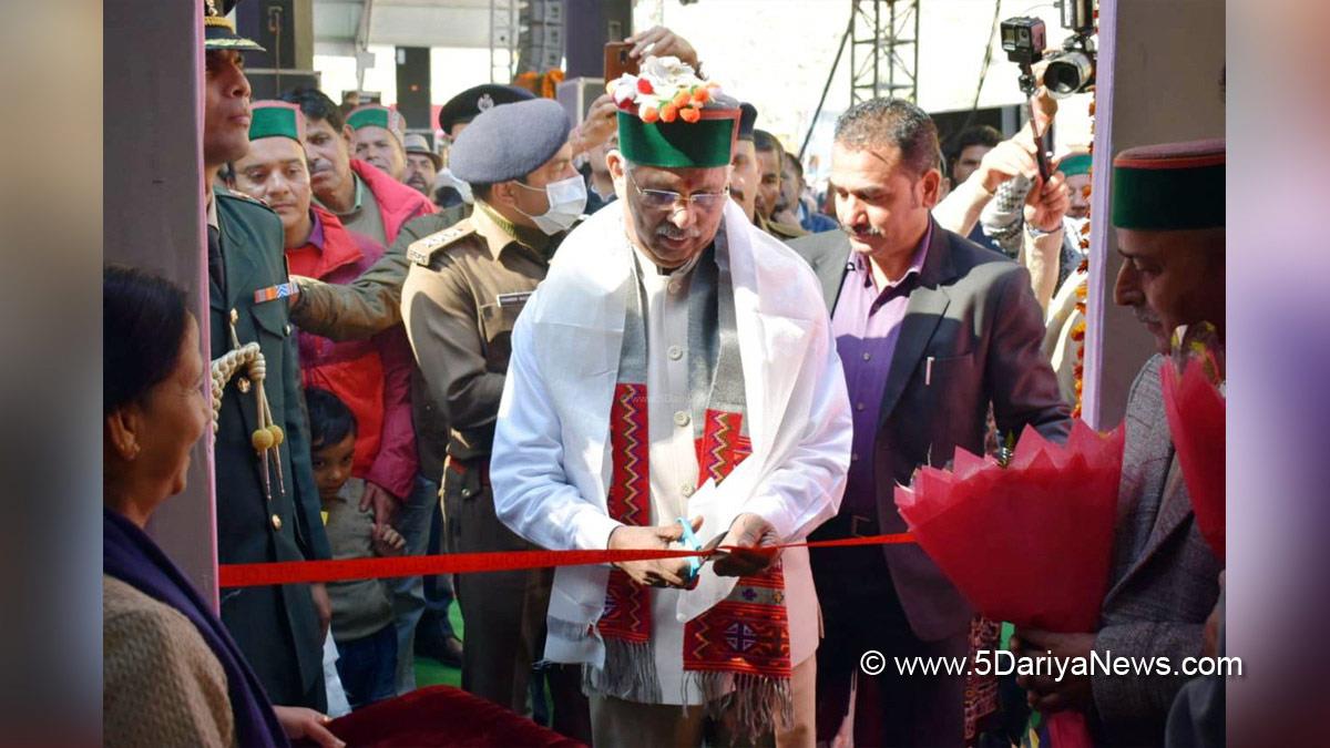 Rajendra Vishwanath Arlekar, Himachal Pradesh, Himachal, Bharatiya Janata Party, BJP, BJP Himachal, Shimla, Raj Bhawan, International Lavi Fair, Rampur Bushahr