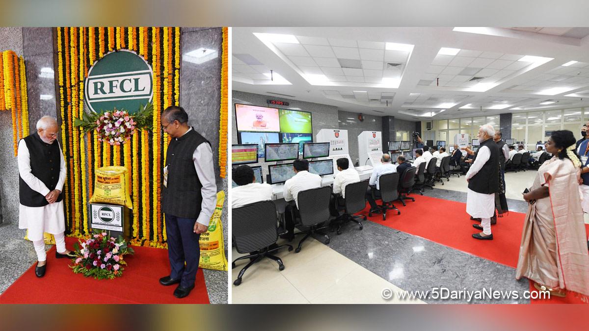 Narendra Modi, Modi, BJP, Bharatiya Janata Party, Prime Minister of India, Prime Minister, Narendra Damodardas Modi, Ramagundam Fertilizers and Chemicals Limited, RFCL, Ramagundam, Telangana