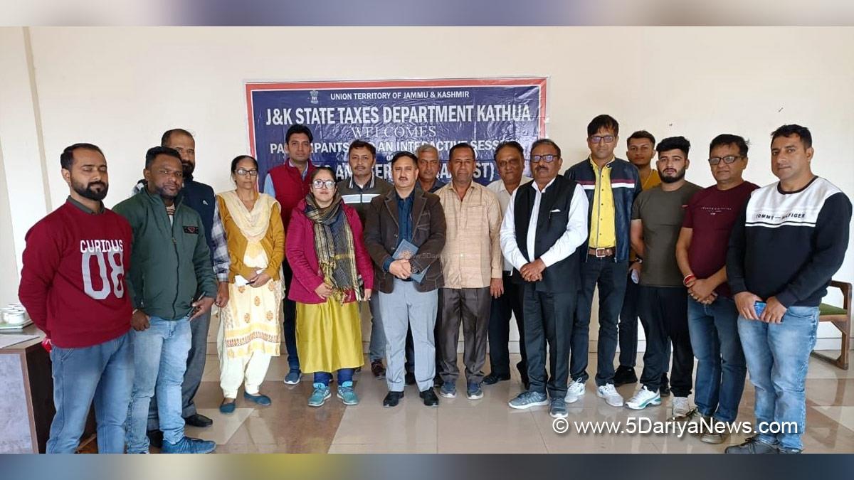 Kathua, Ranjeet Singh, Deputy Commissioner State Taxes Kathua, State Taxes Enforcement, STE, Jammu And Kashmir, Jammu & Kashmir