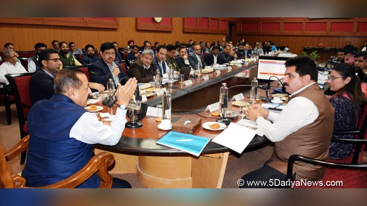 Jammu, Dr Jitendra Singh, BJP, Bhartiya Janta Party, Union Minister of State (Independent Charge) Science & Technology and Earth Sciences