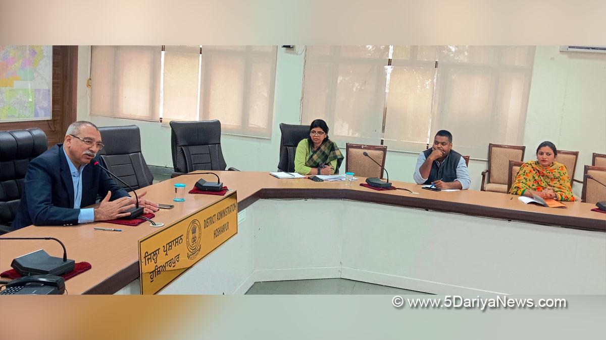 DC Hoshiarpur, Deputy Commissioner Hoshiarpur, Sandeep Hans, Hoshiarpur