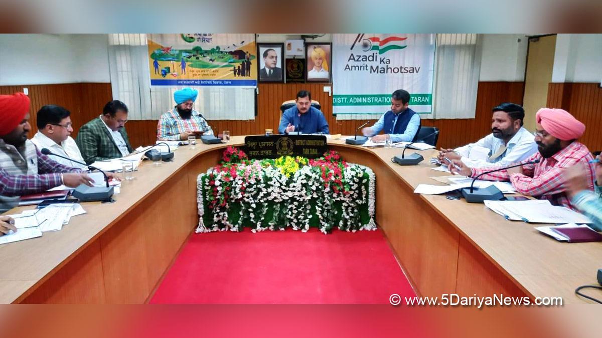 DC Tarntaran, Monish Kumar, Tarntaran, Deputy Commissioner Tarntaran
