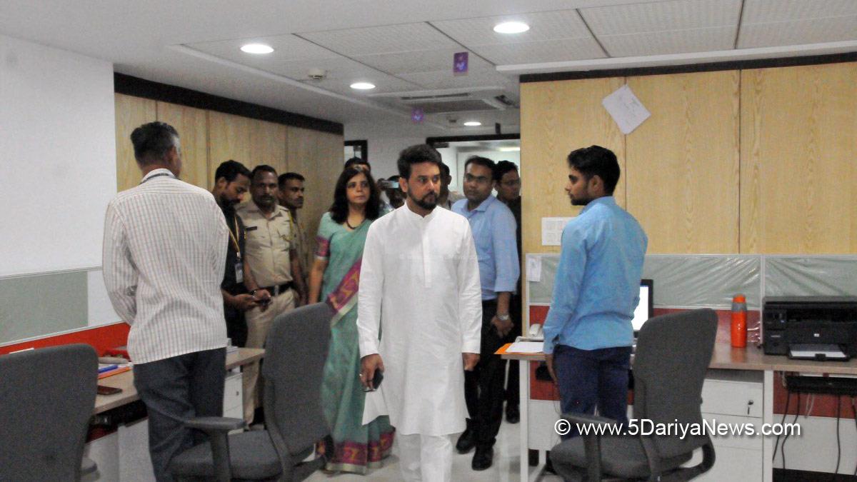 Anurag Thakur, Anurag Singh Thakur, BJP, Bharatiya Janata Party, Minister of Information and Broadcasting, Press Information Bureau