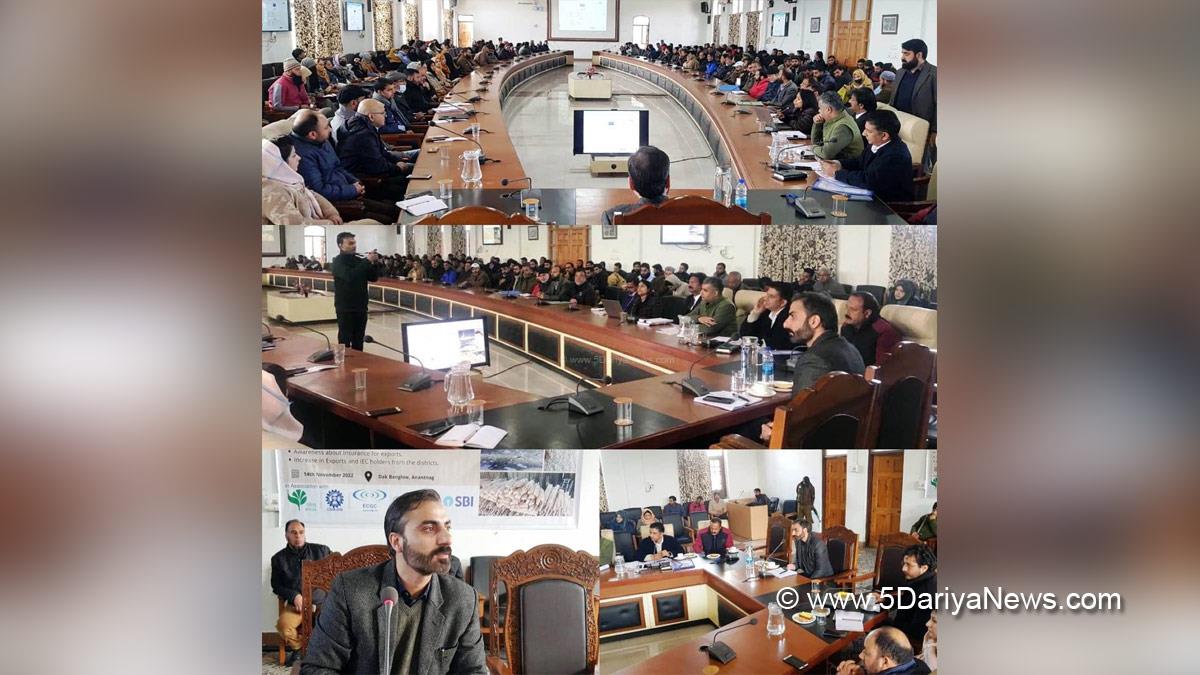 Anantnag, Jammu and Kashmir Trade Promotion Organization, JKTPO, Directorate General of Foreign Trade, DGFT, Jammu And Kashmir, Jammu & Kashmir